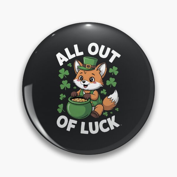 Item preview, All Out Of Luck – Cute Cartoon St Patrick’s Day designed and sold by Taans-Creation.