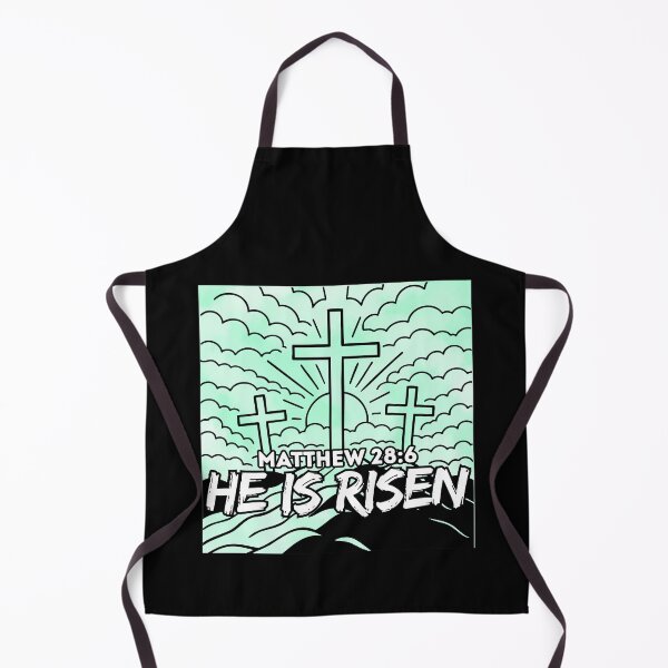 Item preview, He Is Risen – Matthew 28:6 - Easter Resurrection designed and sold by MoriaStore.