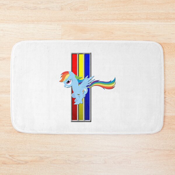 Item preview, mustang rainbow dash (logo) designed and sold by AndrewThomas9.