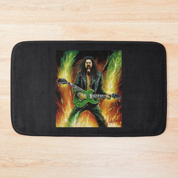 Item preview, Green Thrash Fury – Metal Icon designed and sold by Artisticanvas.