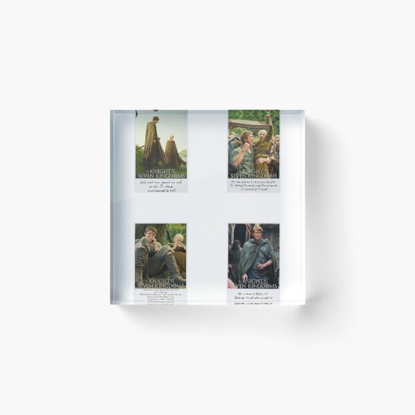 Item preview, A Knight of the Seven Kingdoms TV Show Painted HD Art designed and sold by DiverseDazzle.