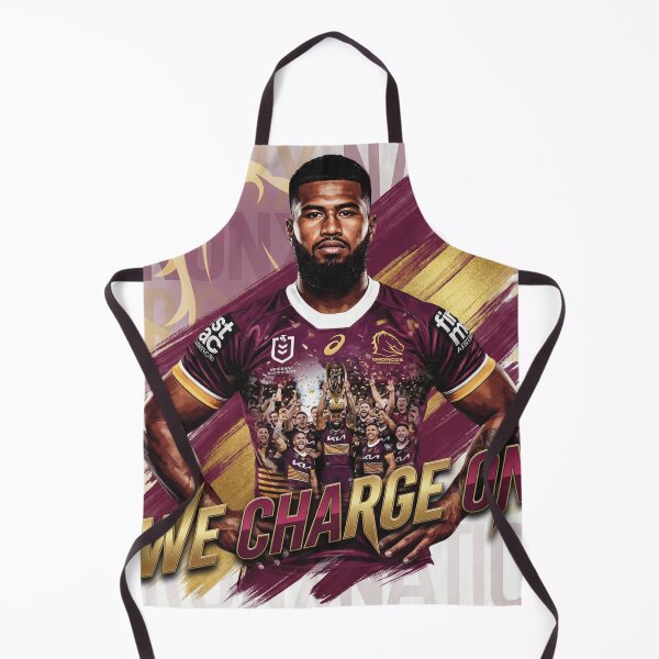 Item preview, Payne Haas Brisbane Broncos 2025 Premiers Tribute Poster designed and sold by Vibes To VIsual.