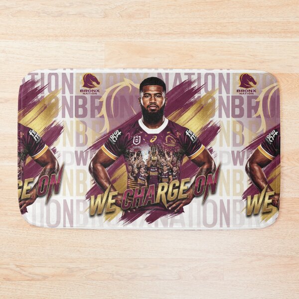 Item preview, Payne Haas Brisbane Broncos 2025 Premiers Tribute Poster designed and sold by Vibes To VIsual.