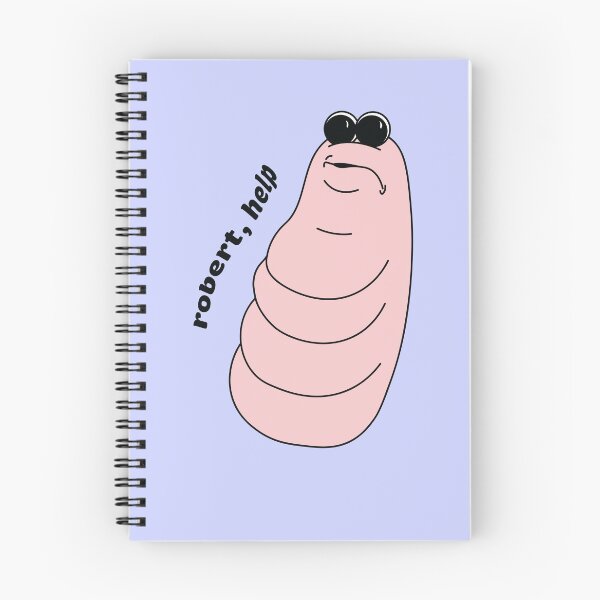 Item preview, Marcus The Worm "Robert, Help" designed and sold by trblmkrspace.