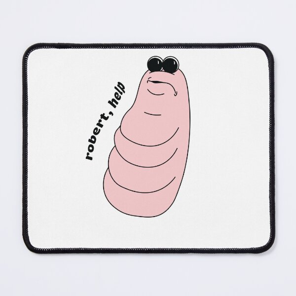 Item preview, Marcus The Worm "Robert, Help" designed and sold by trblmkrspace.