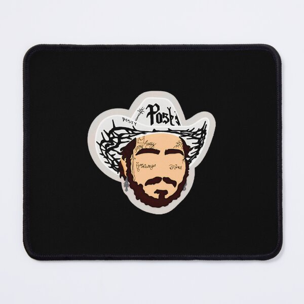 Item preview, Post Malone – Live Retro Rockstar Collage designed and sold by pevapaz.