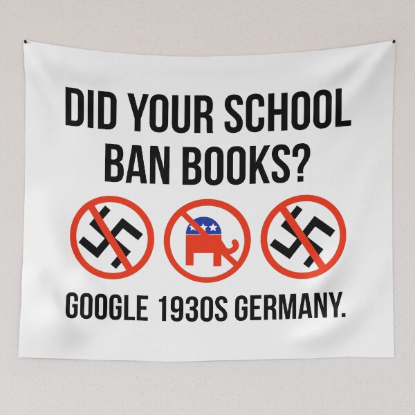 Item preview, Did your school ban books? designed and sold by Rachel the Artist .