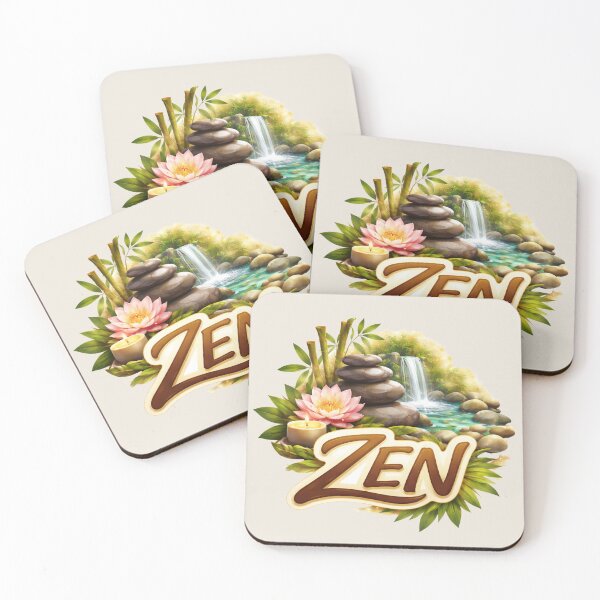 Item preview, Zen - Calm, Balance and Inner Peace designed and sold by Myra365Art.