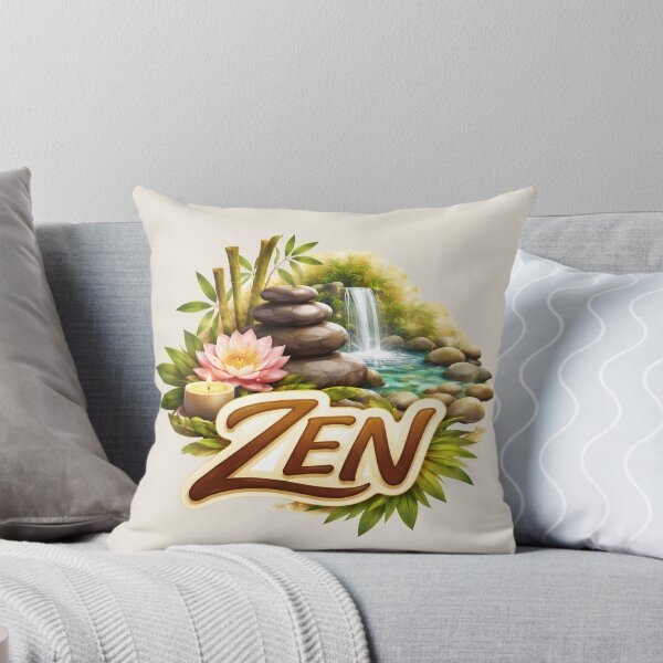 Item preview, Zen - Calm, Balance and Inner Peace designed and sold by Myra365Art.