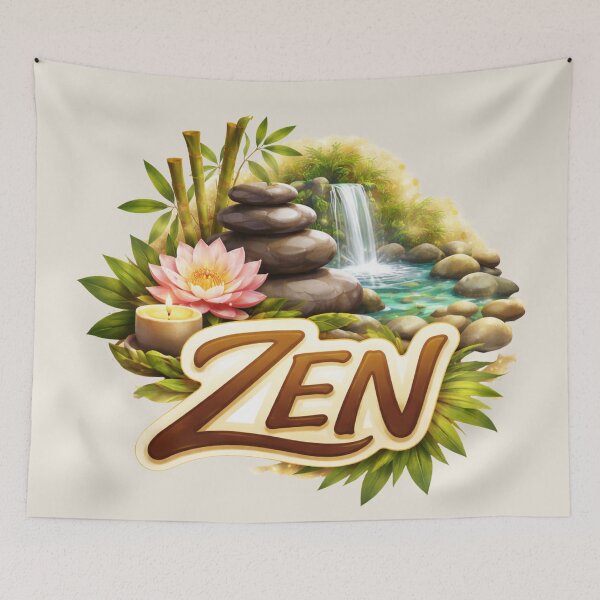 Item preview, Zen - Calm, Balance and Inner Peace designed and sold by Myra365Art.