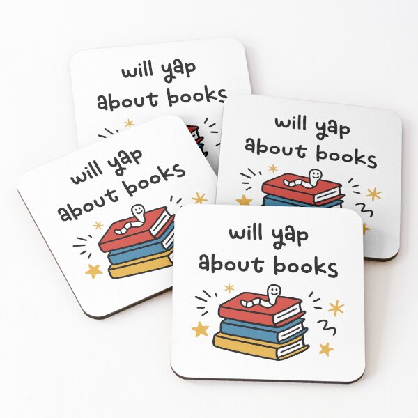 Item preview, Will Yap About Books Book Lover Reading Bookworm Librarian Bookish designed and sold by gunaone-design.