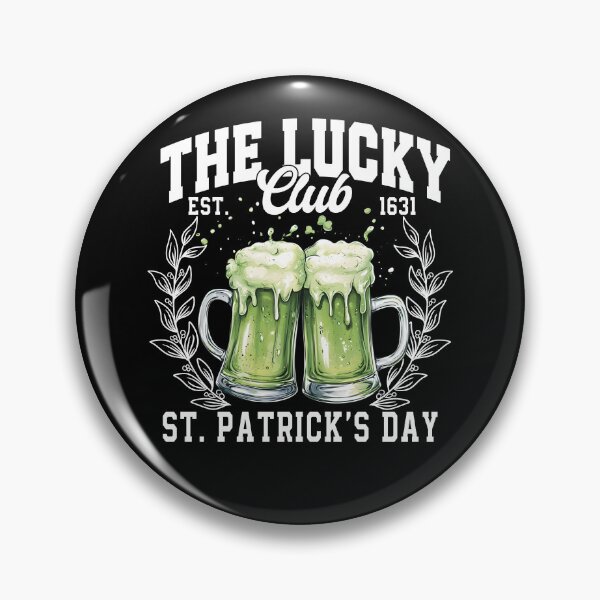 Item preview, The Lucky Club St Patrick's Day Est 1631 designed and sold by PatternGallery.