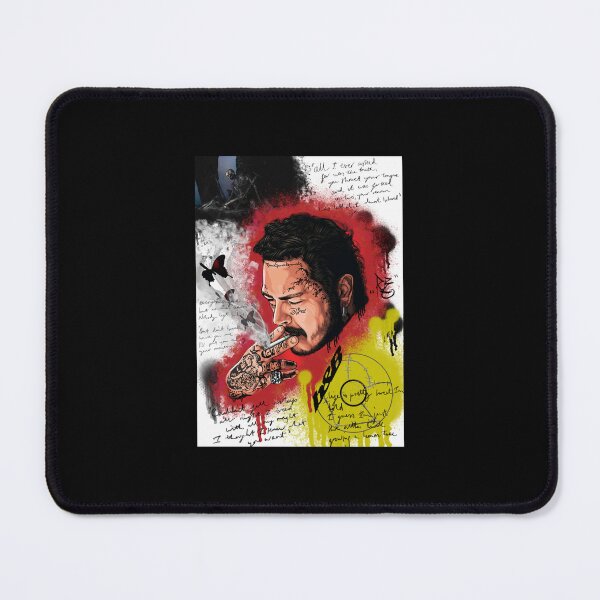 Item preview, Post Malone – Live Retro Rockstar Collage designed and sold by pevapaz.
