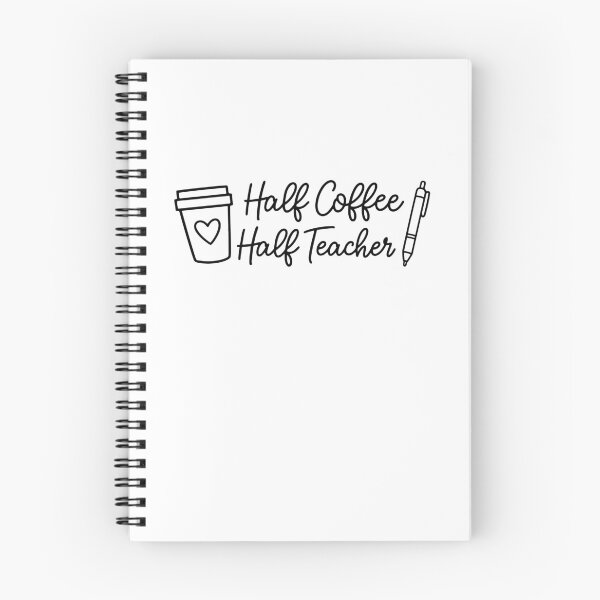 Item preview, Half Coffee Half Teacher Funny Teacher Coffee Lover Appreciation Day Gift designed and sold by gunaone-design.