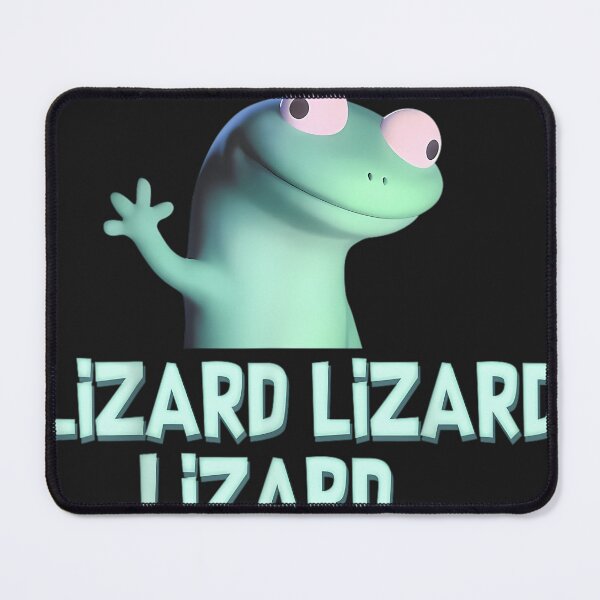 Item preview, Weirdcore Animal Lizard Lizard Lizard - Derpy Lizard Button designed and sold by TDess.