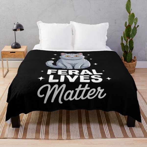 Item preview, Cat Rescue Feral Lives Matter Cat Rescuer Cat Adoption T-Shirt designed and sold by CcConsultingS.