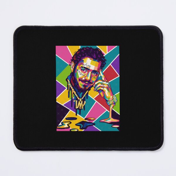 Item preview, Post Malone – Live Retro Rockstar Collage designed and sold by pevapaz.