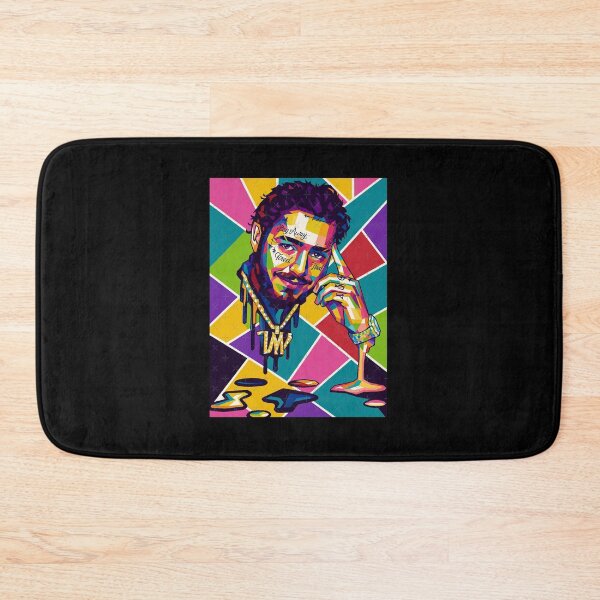 Item preview, Post Malone – Live Retro Rockstar Collage designed and sold by pevapaz.