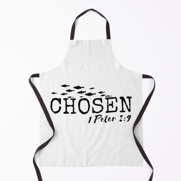 Item preview, Chosen – 1 Peter 2:9 Christian Typography - Black Design designed and sold by MoriaStore.