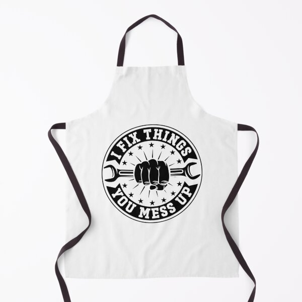 Item preview, I Fix Things You Mess Up Funny Handyman Car Mechanic Garage Humor designed and sold by gunaone-design.