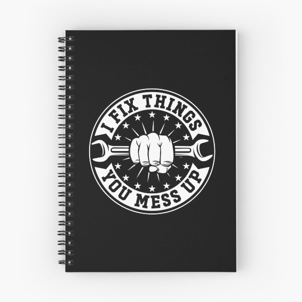 Item preview, I Fix Things You Mess Up Funny Handyman Car Mechanic Garage Humor designed and sold by gunaone-design.