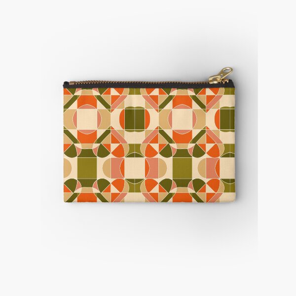 Item preview, seamless pattern bauhaus geometry, abstract heart suggested through intersecting circles and squares, balanced grid system, modern valentine abstraction, flat vector designed and sold by CreativebyTKK.