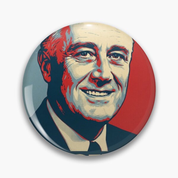 Item preview, Franklin D. Roosevelt Hope Style Retro Poster Art  designed and sold by Anya Byron.