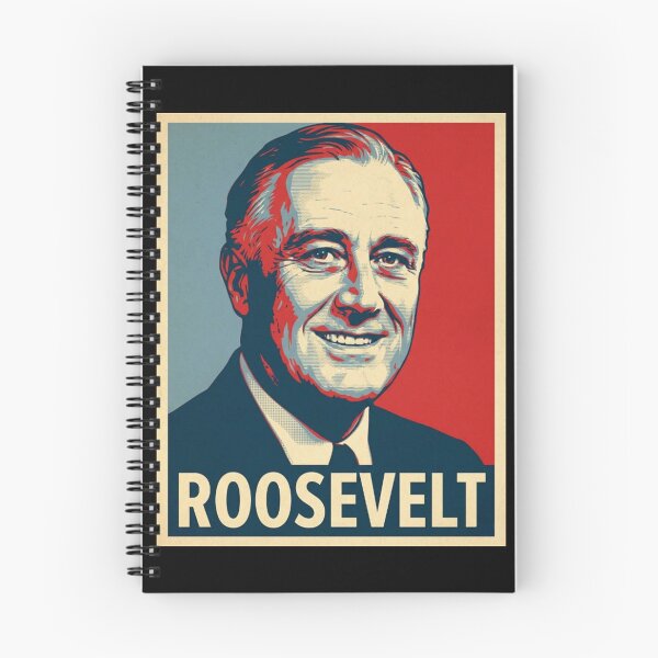Item preview, Franklin D. Roosevelt Hope Style Retro Poster Art  designed and sold by Anya Byron.