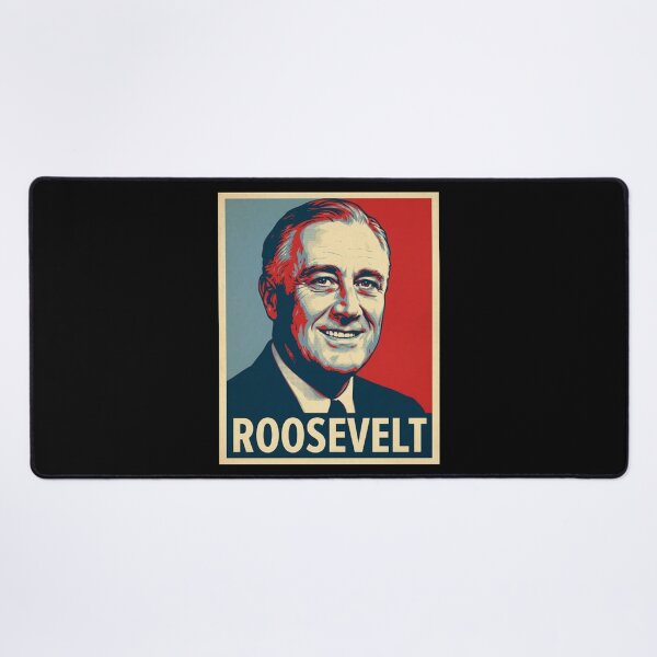 Item preview, Franklin D. Roosevelt Hope Style Retro Poster Art designed and sold by Anya Byron.
