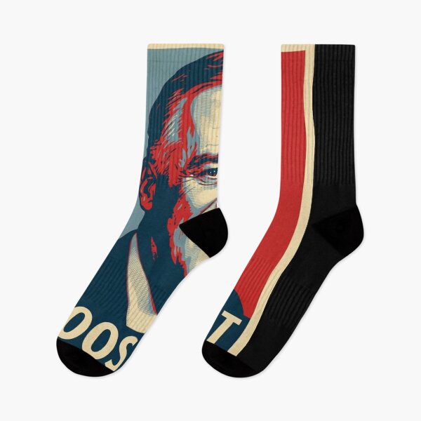 Item preview, Franklin D. Roosevelt Hope Style Retro Poster Art  designed and sold by Anya Byron.
