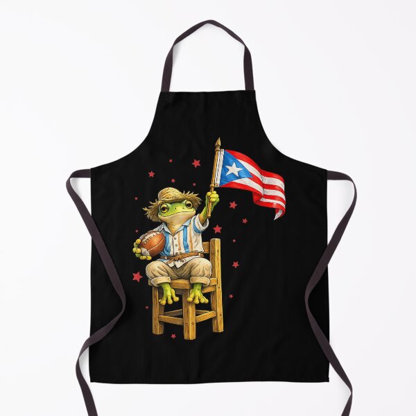 Item preview, Coquí Frog Football Fan with Puerto Rico Flag T-Shirt designed and sold by CcConsultingS.