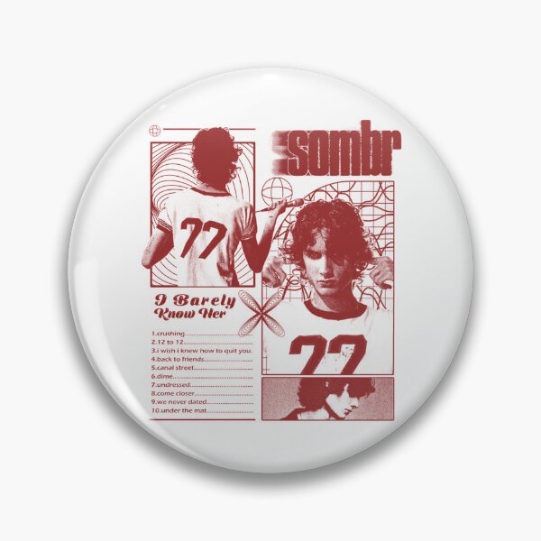 Item preview, Sombr Singer Tour designed and sold by MEDI SHOP.
