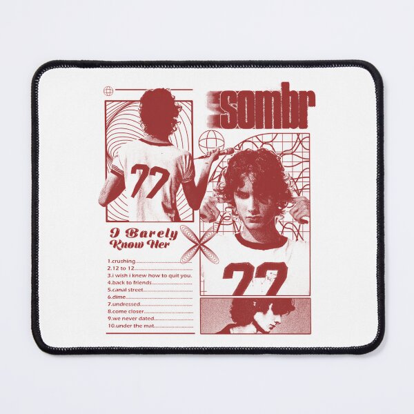 Item preview, Sombr Singer Tour designed and sold by MEDI SHOP.