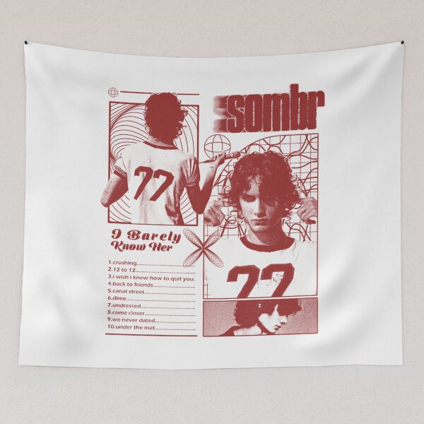 Item preview, Sombr Singer Tour designed and sold by MEDI SHOP.