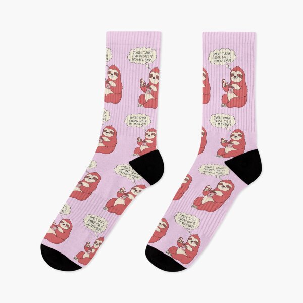 Item preview, Sloth eating | Valentine's Day designed and sold by ZuriRetroPrints.