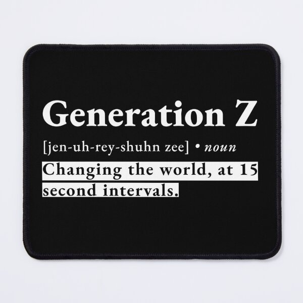 Item preview, Generation Z funny dictionary definition designed and sold by NeonTeePrint.