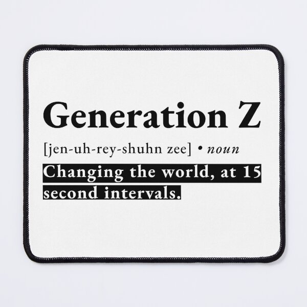 Item preview, Generation Z funny dictionary definition designed and sold by NeonTeePrint.