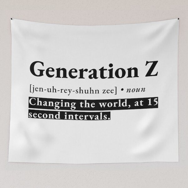 Item preview, Generation Z funny dictionary definition designed and sold by NeonTeePrint.