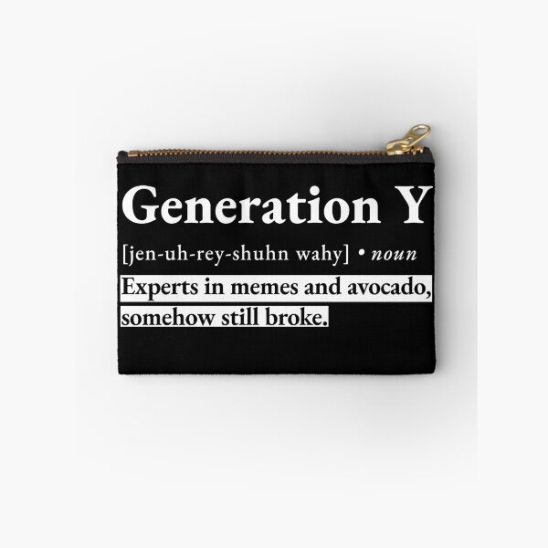 Item preview, Generation Y funny dictionary definition designed and sold by NeonTeePrint.