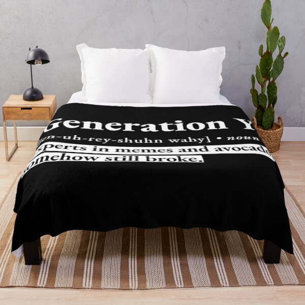 Item preview, Generation Y funny dictionary definition designed and sold by NeonTeePrint.