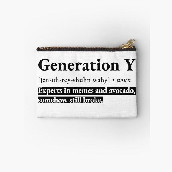 Item preview, Generation Y funny dictionary definition designed and sold by NeonTeePrint.