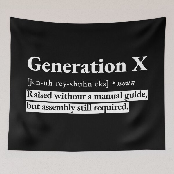 Item preview, Generation X funny dictionary definition designed and sold by NeonTeePrint.
