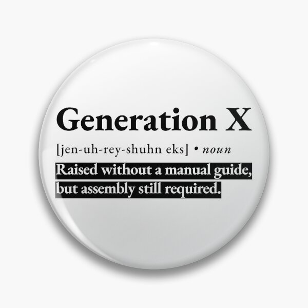 Item preview, Generation X funny dictionary definition designed and sold by NeonTeePrint.