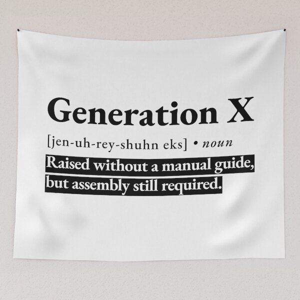 Item preview, Generation X funny dictionary definition designed and sold by NeonTeePrint.