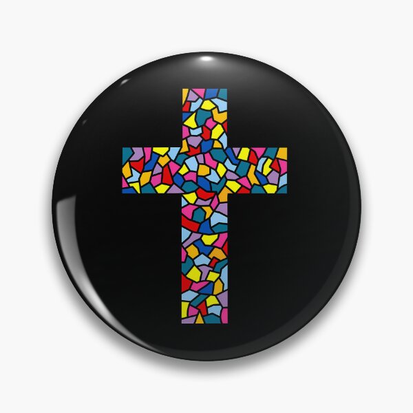 Item preview, DID OSDD Awareness Ribbon Cross Pattern designed and sold by bmzhwgfppqh13.