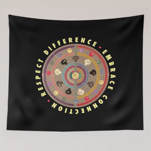 Item preview,  Respect Difference Embrace Connection  designed and sold by MFZ-store.