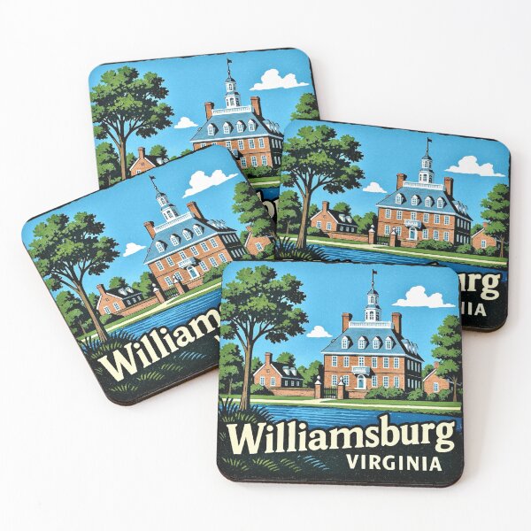 Item preview, Williamsburg, Virginia - Governor's Palace designed and sold by Myra365Art.