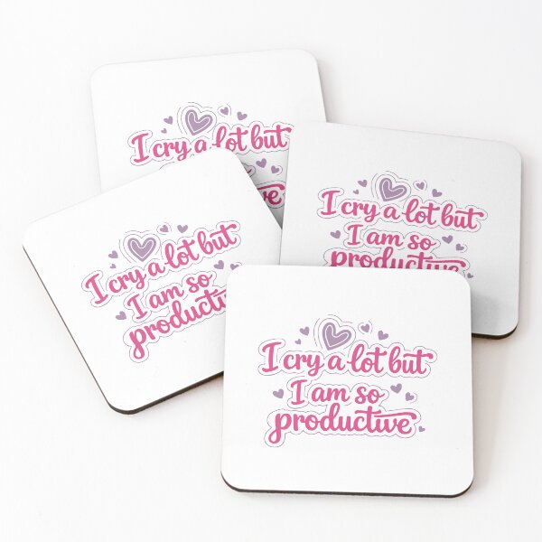 Item preview, I cry a lot but I am so productive designed and sold by CatEra Studio.