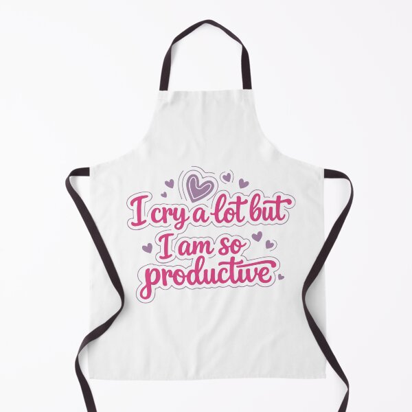 Item preview, I cry a lot but I am so productive designed and sold by CatEra Studio.