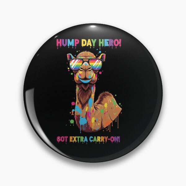 Item preview, Hump Day Hero Camel – Funny Rainbow Sunglasses Art designed and sold by LittleLoopArt.